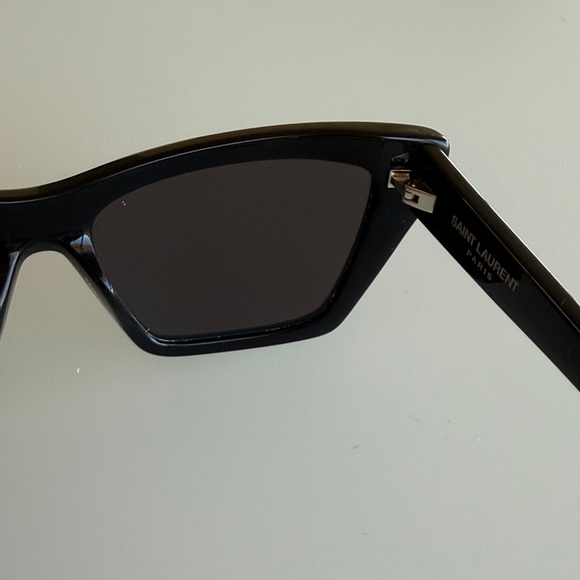 Saint Laurent SL 276 Mica Cat-Eye Sunglasses- Black - Picture 17 of 17